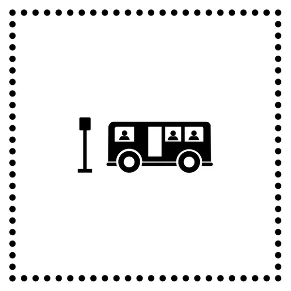Bus symbol — Stock Vector