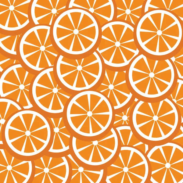 Vector de naranjas para el fondo — Archivo Imágenes Vectoriales