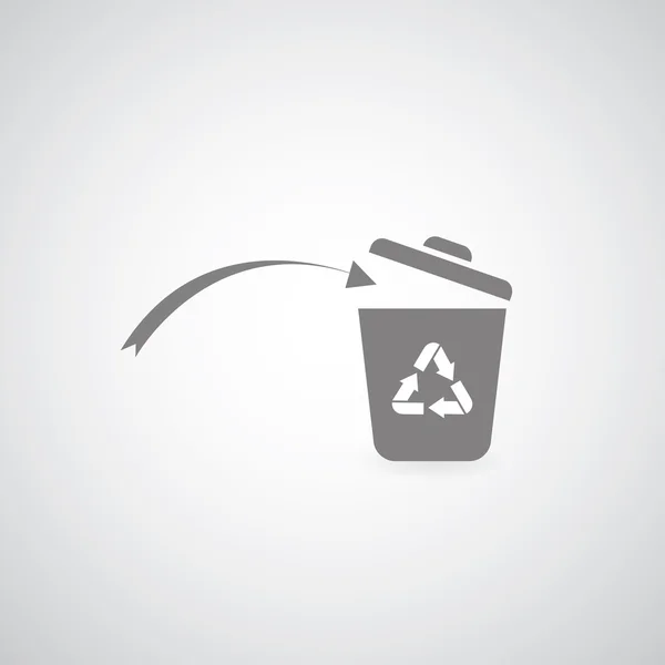 Bin-Symbol — Stockvektor