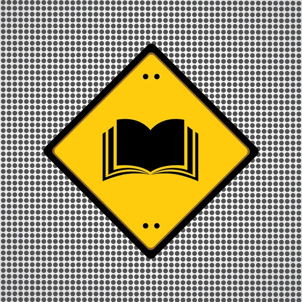 Book sign — Stock Vector