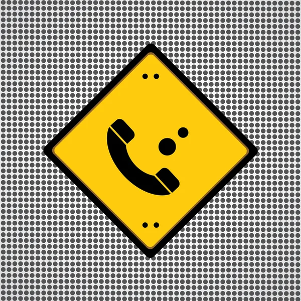 Phone sign — 图库矢量图片