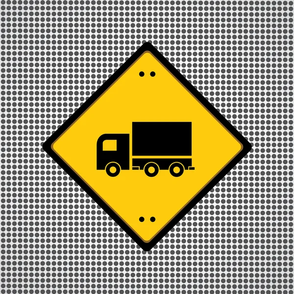 Truck symbol — Stock Vector
