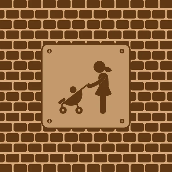 厕所标志 — 图库矢量图片