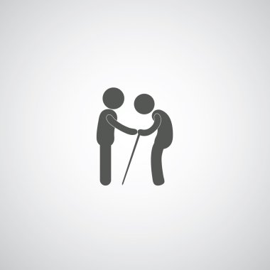 Kendine iyi bak yaşlı sembolü