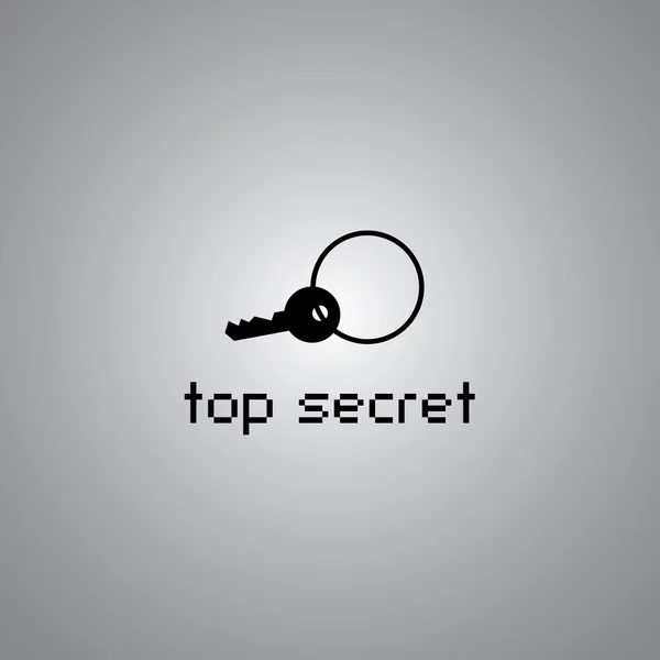 Top secret symbol — Stock Vector