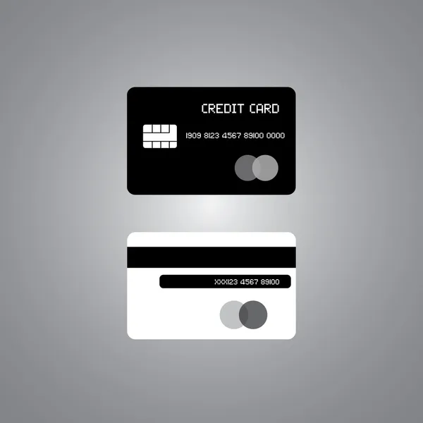 Creditcards symbool — Stockvector