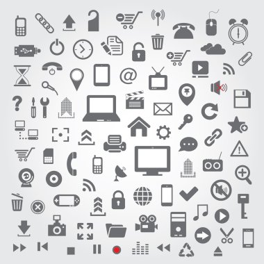 technology icon for website clipart