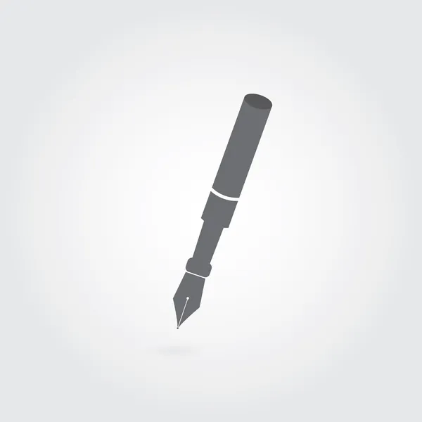 Fountain pen icon — Stock Vector