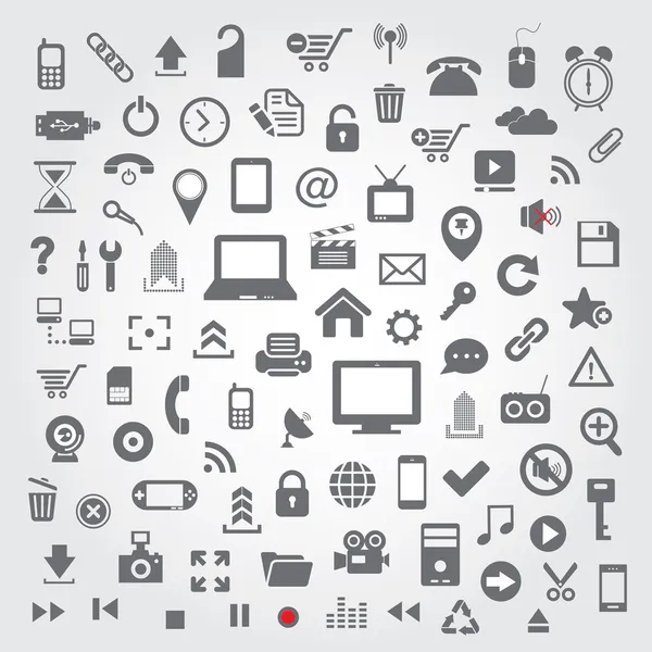 Web sitesi için teknoloji simgesi