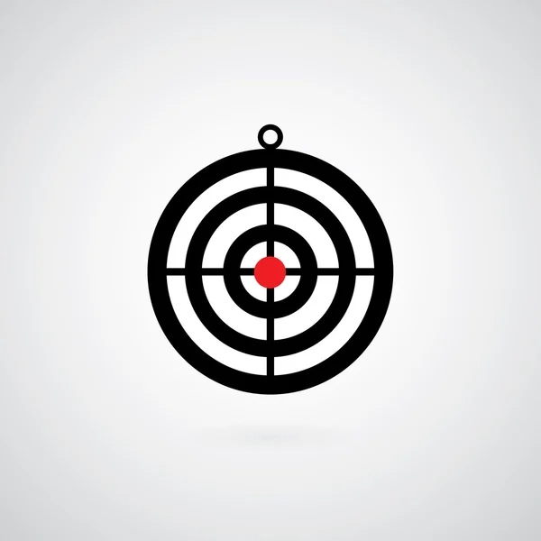 Στόχος με βέλη, μεταβείτε στόχος — 图库矢量图片
