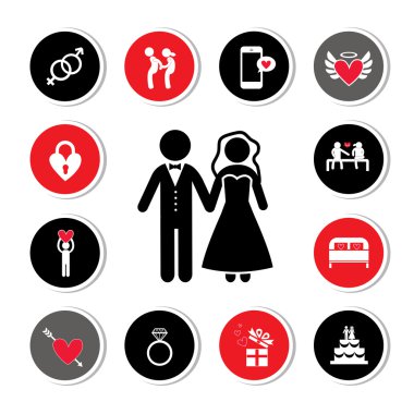 Düğün Icons set