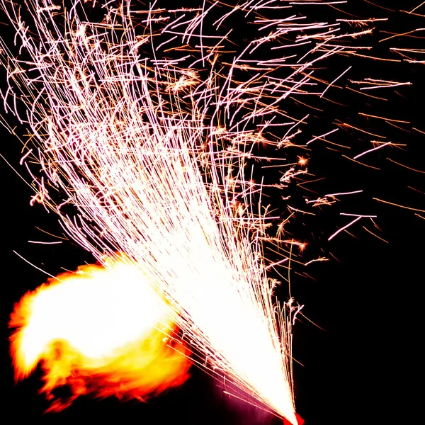 Fire and Sparks — Stock Photo, Image