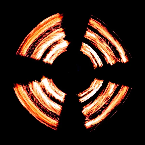 Feuerkreis — Stockfoto