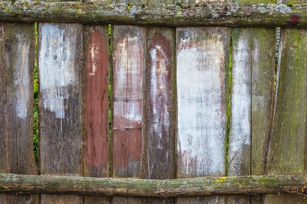 Vecchia recinzione in legno — Foto Stock