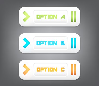 Modern ilerleme vektörel banner