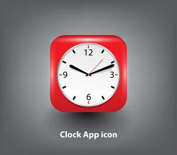 Icona dell'app Orologio — Vettoriale Stock