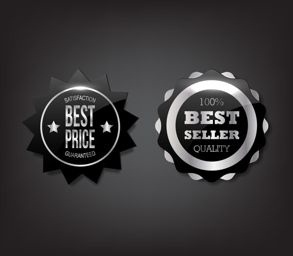 Set of web buttons for e-commerce