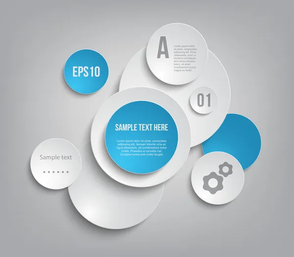 Modern adım tanıtım Masası-ebilmek var olmak kullanılmış için Infographics veya Web sitesi düzeni