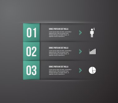infographics için tasarım şablonu