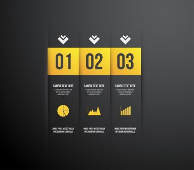 infographics için tasarım şablonu
