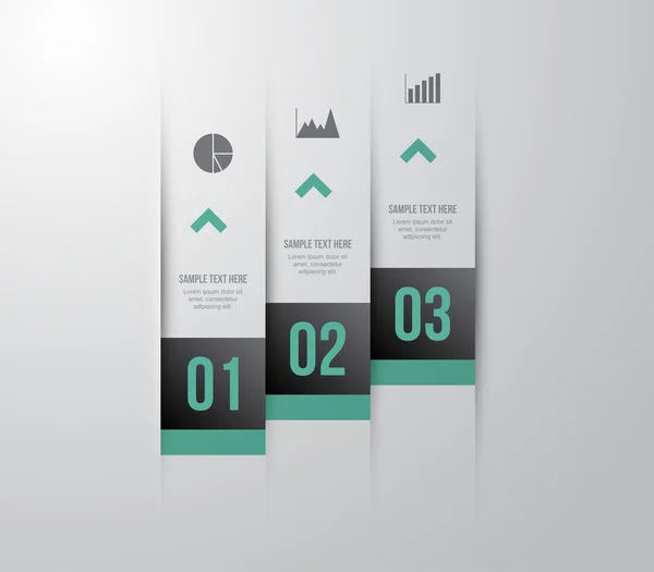 Ontwerpsjabloon voor infographics — Stockvector