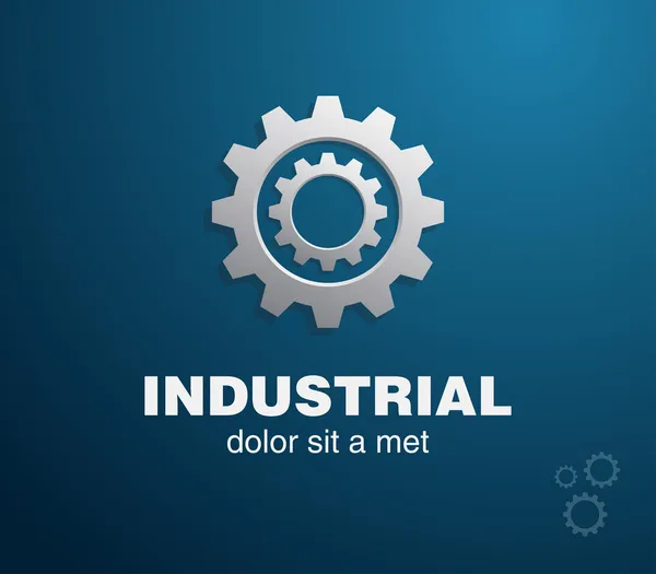 vektör endüstriyel gereçler tasarım şablonu