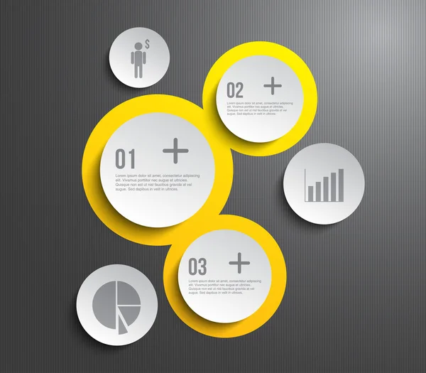 soyut kağıt daire paneli