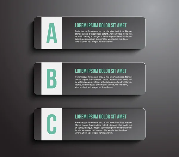 Modèle de bannière avec des papiers coupés pour la conception d'entreprise — Image vectorielle