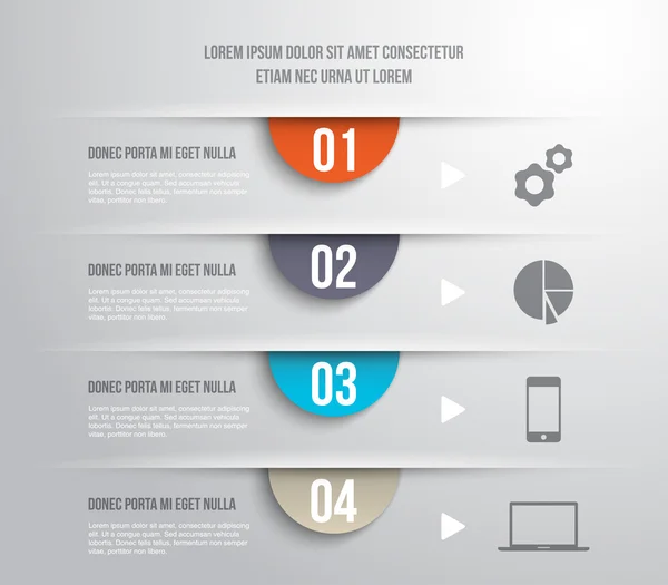 soyut şablon afiş ile kesilen kağıtlar