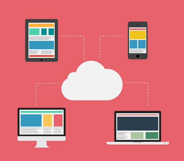 uzun gölge ile cihazlar simgeleri