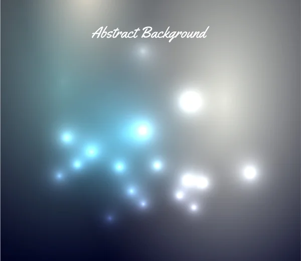 Elegante abstracte achtergrond met bokeh intreepupil verlichting en sterren — Stockvector