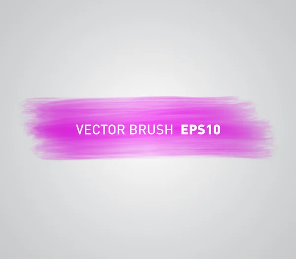 Brush stroke handmålade, akvarell fläcken — Stock vektor