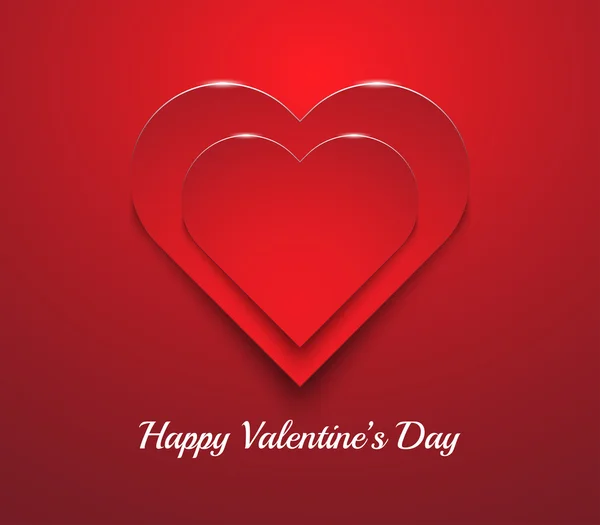 Harten voor Valentijnsdag — Stockvector