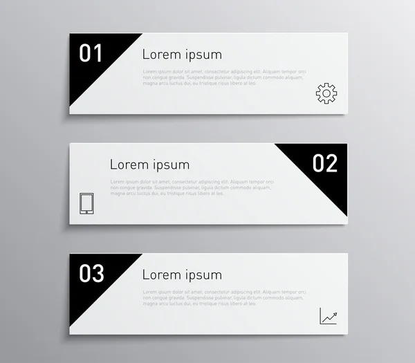 Tags voor business design — Stockvector