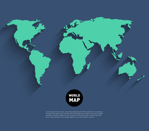 World map background