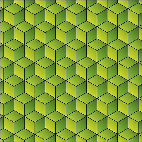 Абстрактний фон з градієнтним шаблоном прикраси куба — стоковий вектор