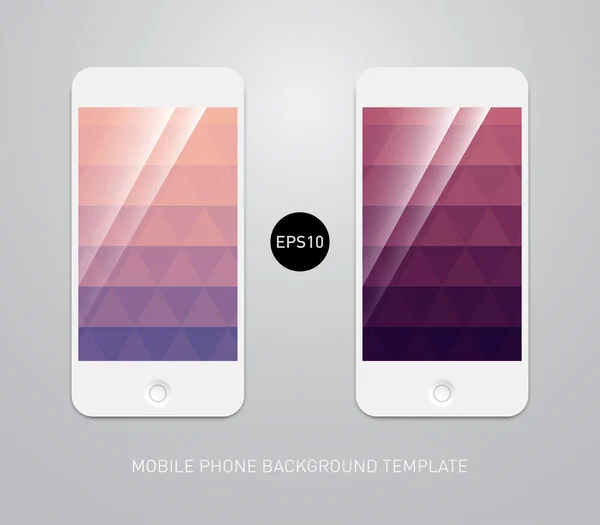 Abstract backgrounds for mobile phones Royalty Free Stock Vectors