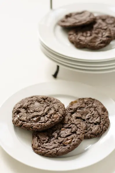 Μπισκότο σοκολάτας τσιπ και ζαχαρωτά — Φωτογραφία Αρχείου