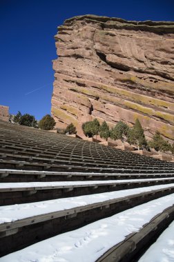 Red rocks park ve amfitiyatro morrison, colorado içinde