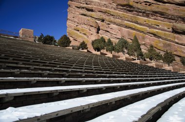 Red rocks park ve amfitiyatro morrison, colorado içinde