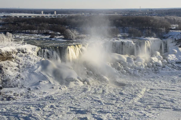 Frozen Niagara Falls — Stock Photo, Image