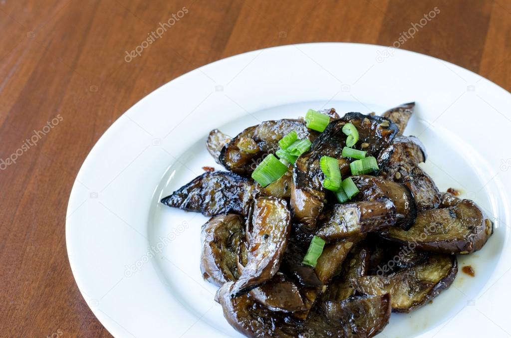 Stir-fried Japanese Eggplant