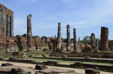 Wat phra si santhe ayutthaya, thailand