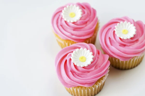 Ροζ cupcake — Φωτογραφία Αρχείου