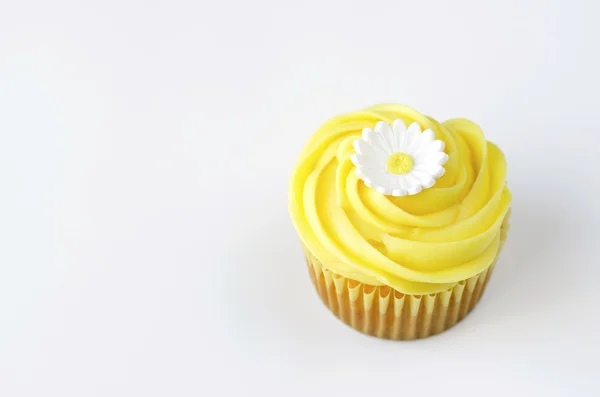 Yellow cupake — Stock Photo, Image