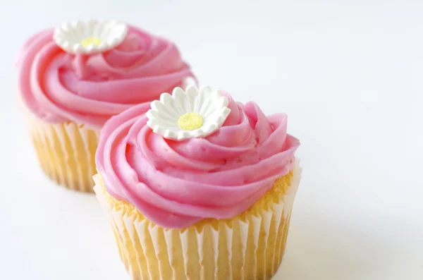 Pink cupcakes — Stock Photo, Image