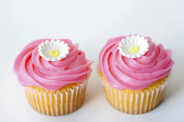 Ροζ cupcakes — Φωτογραφία Αρχείου
