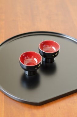 Japanese Sake Cup clipart