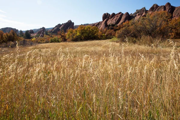 Roxborough Állami Park Colorado Ban Ősszel — Stock Fotó