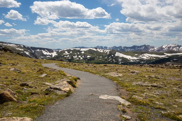 Hiking Trail Rocky Mountain National Park Colorado — ストック写真